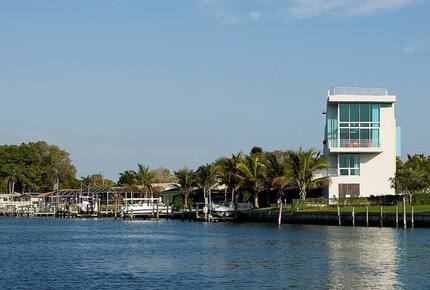 Five-Level Sarasota Luxury Home with Private Dock & Terraces - Sarasota, Florida