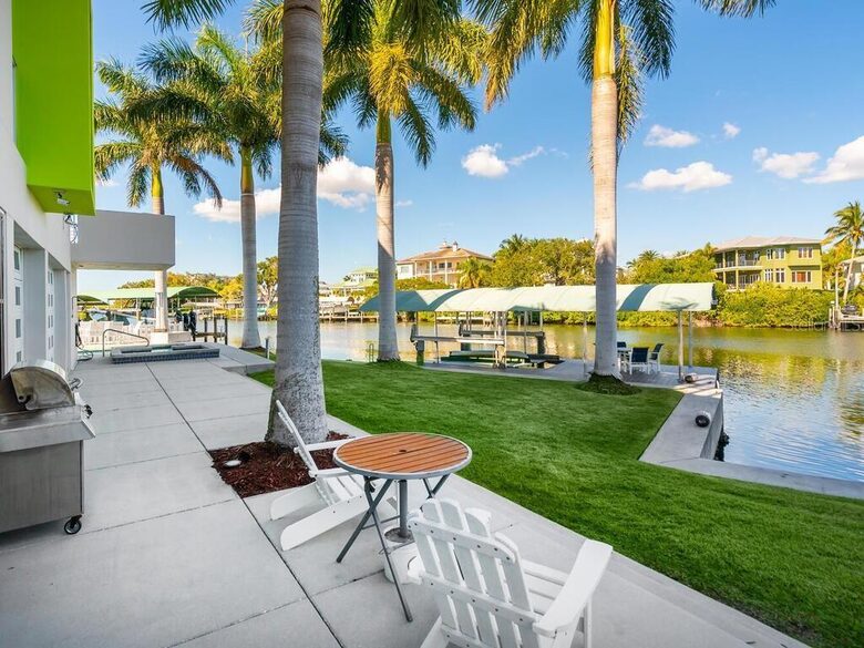Five-Level Sarasota Luxury Home with Private Dock & Terraces - Sarasota, Florida