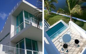 Five-Level Sarasota Luxury Home with Rooftop Deck & Terraces - Sarasota, Florida
