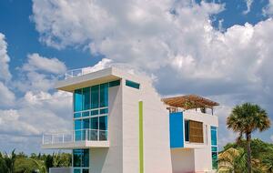 Five-Level Sarasota Luxury Home with Rooftop Deck & Terraces - Sarasota, Florida