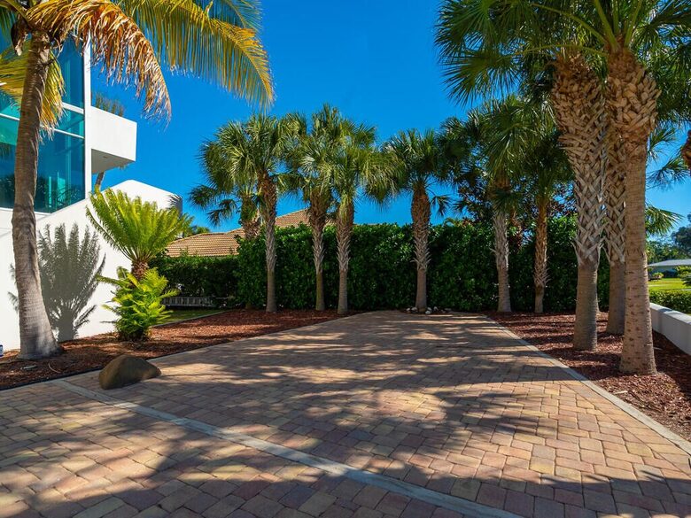 Five-Level Sarasota Luxury Home with Private Dock & Terraces - Sarasota, Florida