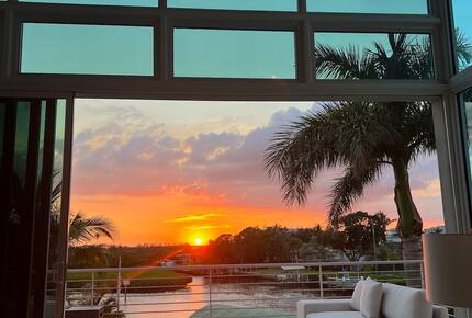 Five-Level Sarasota Luxury Home with Private Dock & Terraces - Sarasota, Florida