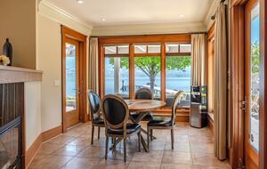 Gated Okanagan Waterfront Estate with Private Dock and Hot Tub