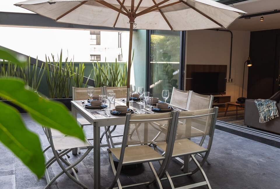 Spectacular Double Garden House in La Condesa! Mexico City - Mexico City, Mexico