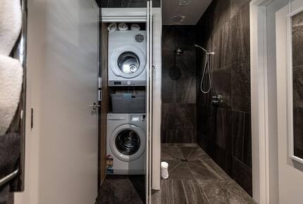 Washer and dryer available, NO charges apply