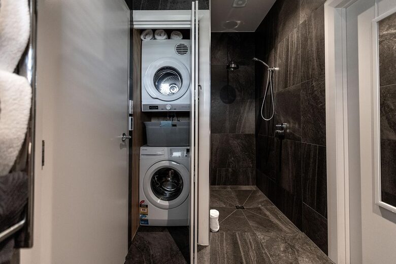 Washer and dryer available, NO charges apply