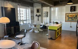 Art Deco Corner Loft with City Views - Austin, Texas