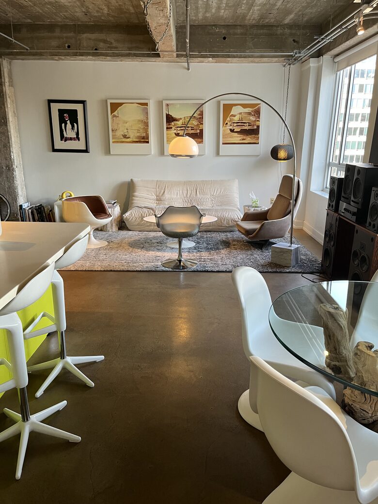 Art Deco Corner Loft with City Views - Austin, Texas