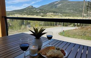 Main floor front balcony.