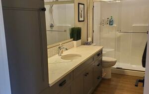 Downstairs bathroom.