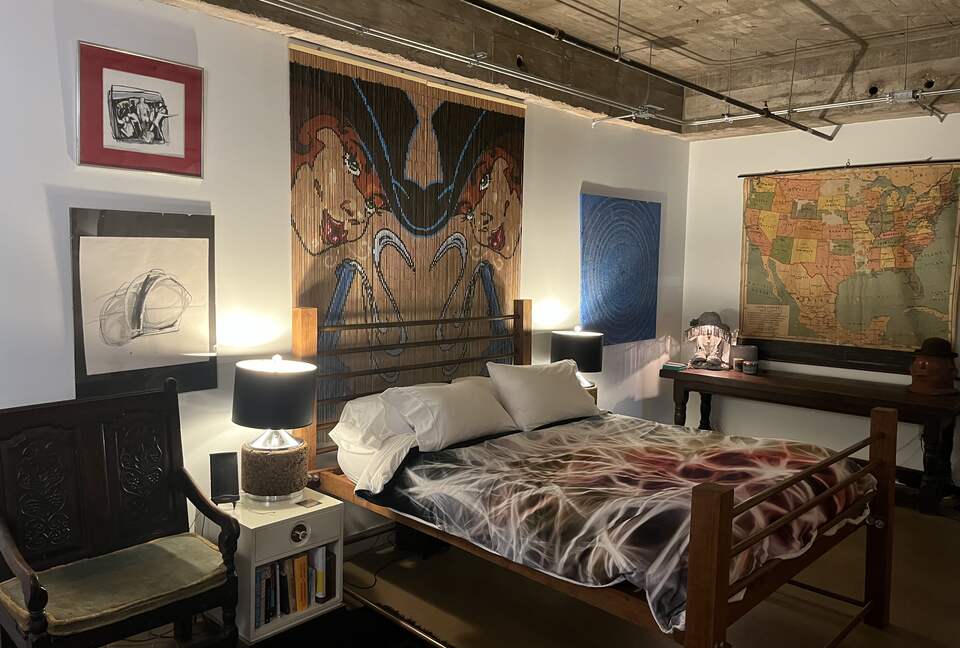 Art Deco Corner Loft with City Views - Austin, Texas