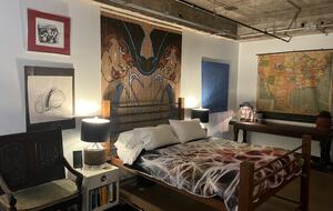 Art Deco Corner Loft with City Views - Austin, Texas