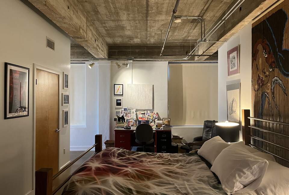 Art Deco Corner Loft with City Views - Austin, Texas