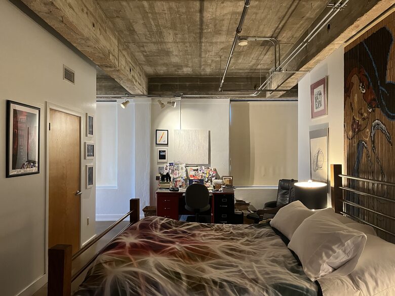 Art Deco Corner Loft with City Views - Austin, Texas