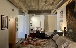 Art Deco Corner Loft with City Views - Austin, Texas