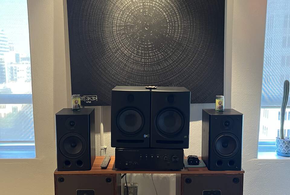 Art Deco Corner Loft with City Views - Austin, Texas