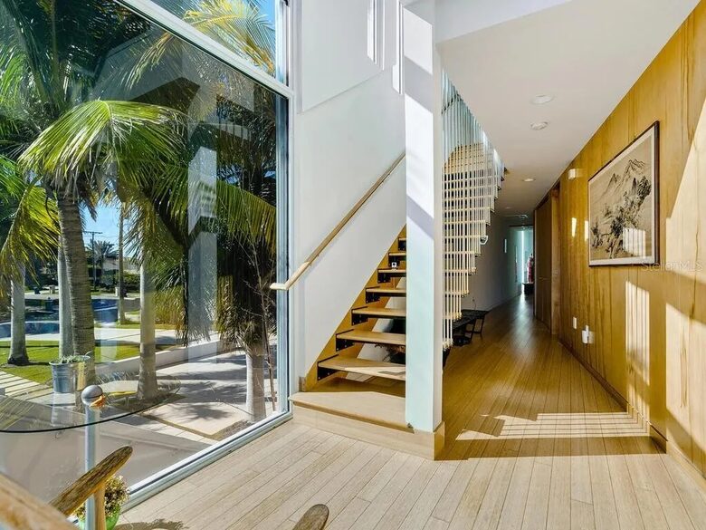 Five-Level Sarasota Luxury Home with Private Dock & Terraces - Sarasota, Florida