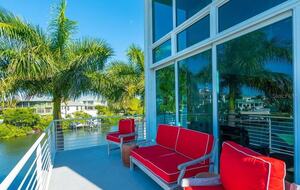 Five-Level Sarasota Luxury Home with Rooftop Deck & Terraces - Sarasota, Florida