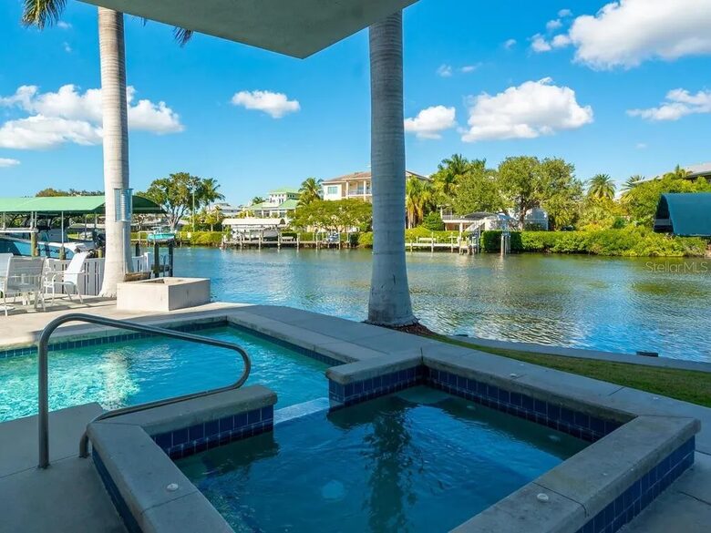 Five-Level Sarasota Luxury Home with Private Dock & Terraces - Sarasota, Florida