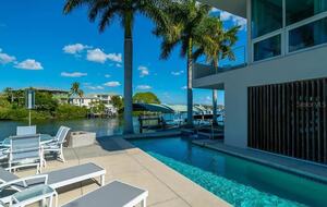Five-Level Sarasota Luxury Home with Rooftop Deck & Terraces - Sarasota, Florida