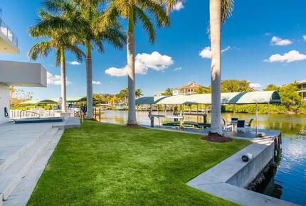 Five-Level Sarasota Luxury Home with Private Dock & Terraces - Sarasota, Florida