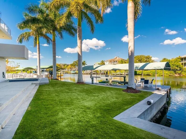 Five-Level Sarasota Luxury Home with Private Dock & Terraces - Sarasota, Florida