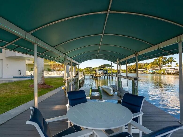 Five-Level Sarasota Luxury Home with Private Dock & Terraces - Sarasota, Florida