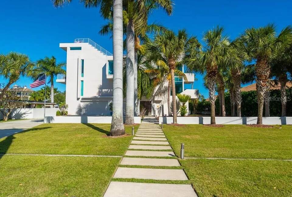 Five-Level Sarasota Luxury Home with Private Dock & Terraces - Sarasota, Florida