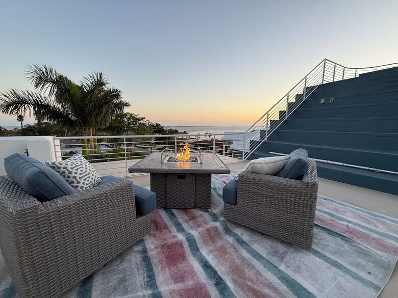 Five-Level Sarasota Luxury Home with Private Dock & Terraces - Sarasota, Florida