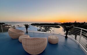 Five-Level Sarasota Luxury Home with Rooftop Deck & Terraces - Sarasota, Florida
