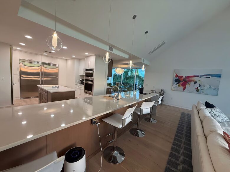 Five-Level Sarasota Luxury Home with Private Dock & Terraces - Sarasota, Florida