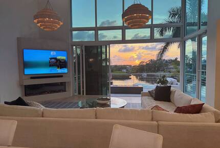 Five-Level Sarasota Luxury Home with Private Dock & Terraces - Sarasota, Florida