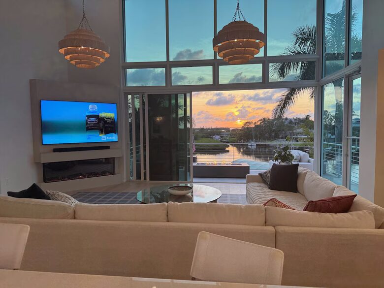 Five-Level Sarasota Luxury Home with Private Dock & Terraces - Sarasota, Florida