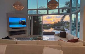 Five-Level Sarasota Luxury Home with Rooftop Deck & Terraces - Sarasota, Florida
