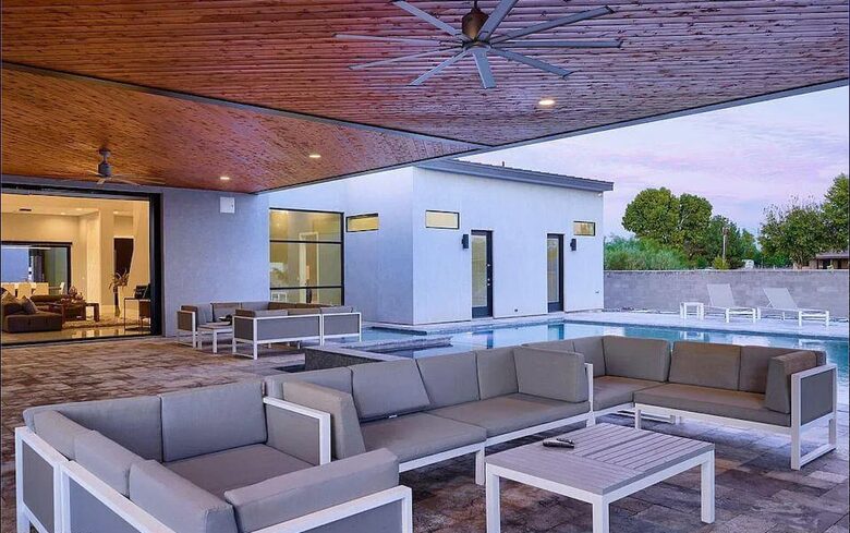 Stylish Chandler Escape with Outdoor Kitchen & Cinema Room - Chandler, Arizona