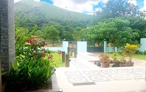 Bella Villa facing Mount Dipulao.