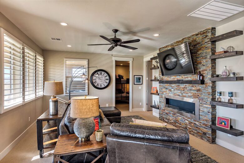 Luxury Two-Story Home with Hot Tub and Outdoor Living Spaces - St. George, Utah