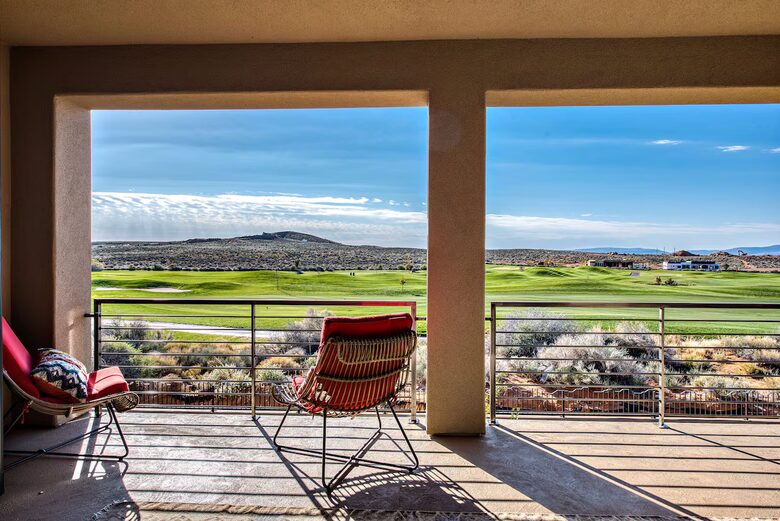 Luxury Two-Story Home with Hot Tub and Outdoor Living Spaces - St. George, Utah