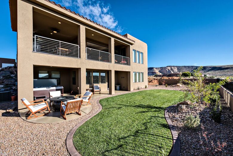 Luxury Two-Story Home with Hot Tub and Outdoor Living Spaces - St. George, Utah