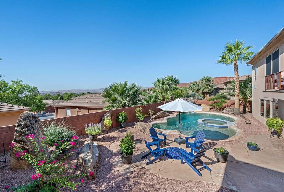 Red Rock Escape with Private Pool - St. George, Utah