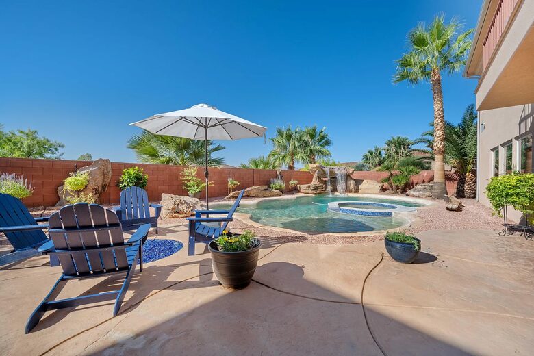Red Rock Escape with Private Pool - St. George, Utah
