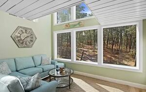 Woodland Hideaway with Modern Design & Beach Access - Wellfleet, Massachusetts