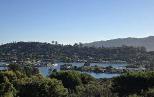 Artful Architecture Overlooking the San Francisco Bay - Tiburon, California