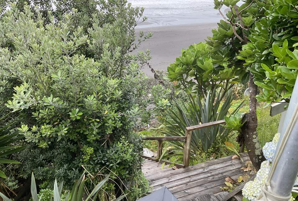 Modernist Gem with Ocean Views and Private Beach Access - Ōakura, New Zealand