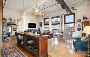 Downtown Knoxville Loft Above the Emporium | Art, Light & Luxury - Knoxville, Tennessee