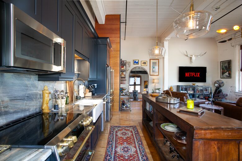 Downtown Knoxville Loft Above the Emporium | Art, Light & Luxury - Knoxville, Tennessee