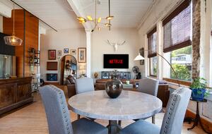 Downtown Knoxville Loft Above the Emporium | Art, Light & Luxury - Knoxville, Tennessee