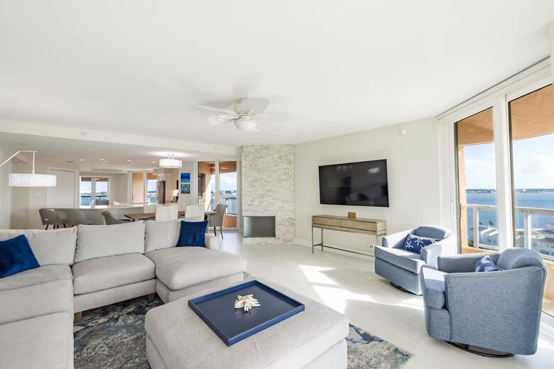 Elegant Clearwater Beach Escape with Gulf and Bay Views - Clearwater, Florida