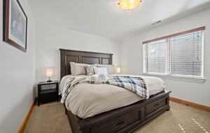 Upstairs bedroom - King bed