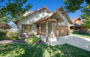 Front of home and entryway